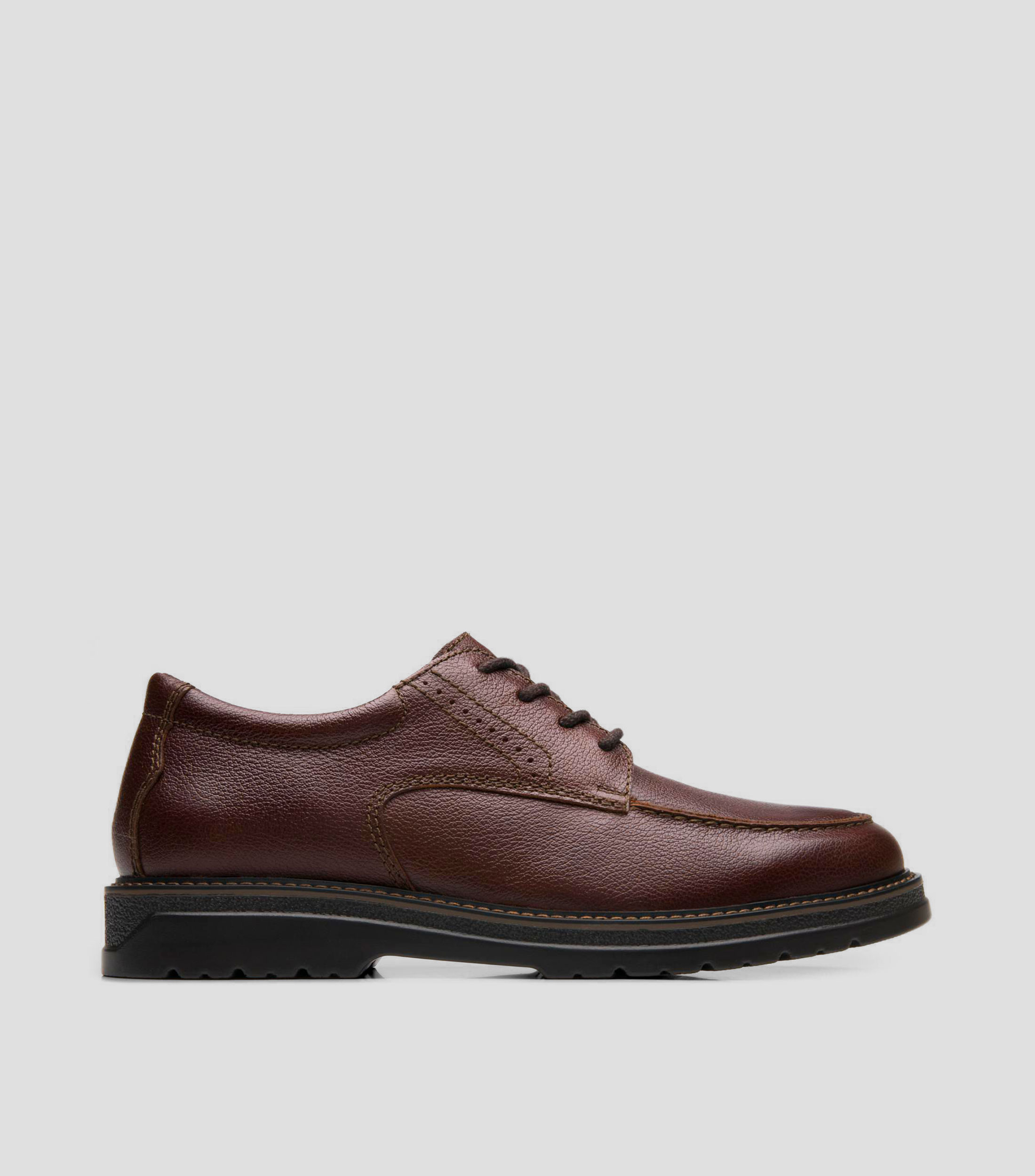 Zapatos casuales Jarek en piel con tacón bajo ancho Hombre